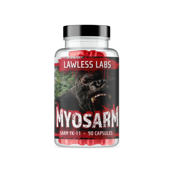 Lawless Myosarm SARM YK-11 5 mg 90 caps